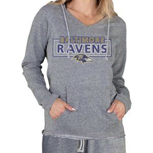 Baltimore Ravens Women's Mainstream Gray Hoodie